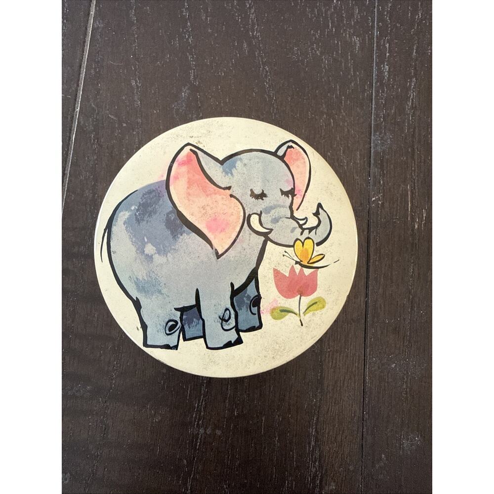 VTG The TIN BOX COMPANY Designed by Daher - Made in England - Elephant